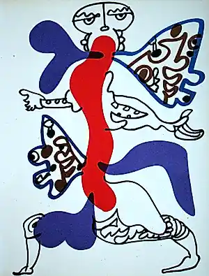 Charles Lapicque - Apocalyps - 1974 - Originele lithografie - Mourlot kopen? Bied vanaf 50!
