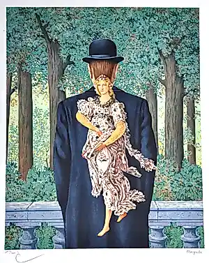 Rene Magritte - (naar), Le bouquet tout fait, Lithografie, 77,5x57,5 cm kopen? Bied vanaf 535!