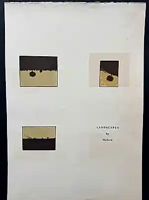 Willem van Malsen - Dubbelzijdige grafiek - (9 litho's/zeefdrukken) – Prent 190 kopen? Bied vanaf 20!