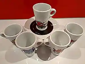 Keith Haring - 5 sets Tognana espresso kopjes kopen? Bied vanaf 65!