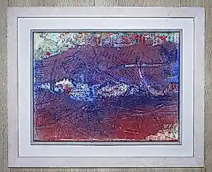 Chabab Tayefeh Mohajer - Fragment de ma penser II - schilderij 1993 kopen? Bied vanaf 20!