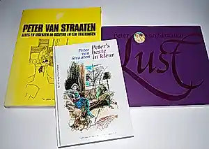 Peter van Straaten - 3x 1e druk: Lust/1000 tekeningen/Peter's beste in kleur/ + krantenartikel kopen? Bied vanaf 30!