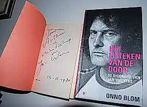 Jan Wolkers - 1e druk 'De perzik der onsterfelijkheid' (Gesigneerd/opdracht) & de Biografie kopen? Bied vanaf 100!