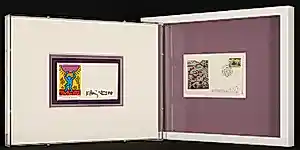 Keith Haring - Tekening op First Day Cover Haring + 2 bijzondere gesigneerde First Day Covers kopen? Bied vanaf 1190!