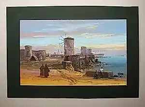 Klemens Siebeneichler - " RHODOS " 1965 signiert . kopen? Bied vanaf 150!