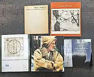 Anton Heyboer - 5 Boeken - oa. oeuvrecatalogus en etsen en werk op papier kopen? Bied vanaf 40!