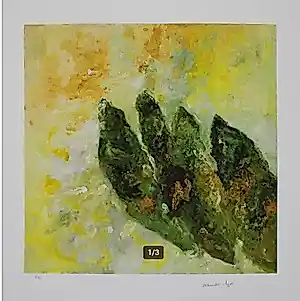 Armando - Kleurengiclee BLATTER Handgesigneerd kopen? Bied vanaf 149!