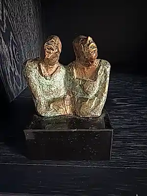 Sjer Jacobs - Bronzen man en vrouw kopen? Bied vanaf 175!
