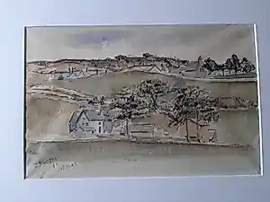 Ger Sluijter - Aquarel, Titel, Wales. kopen? Bied vanaf 35!