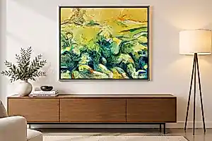 Maria Kemps - Expressief schilderij met vrouwelijke naakten – kleurrijk en sfeervol kopen? Bied vanaf 350!