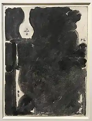 Reinier Lucassen - ‘DELTA 2’ - gemengde techniek op papier - 1995. kopen? Bied vanaf 375!