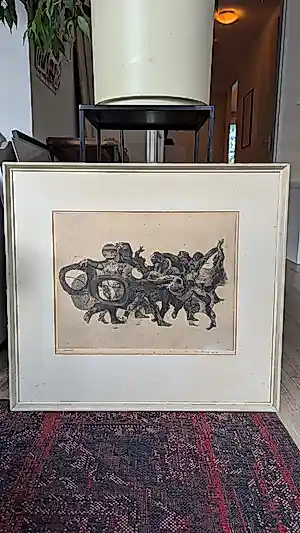 Roger Chailloux - gevecht 7/8 verkocht voor € 35!