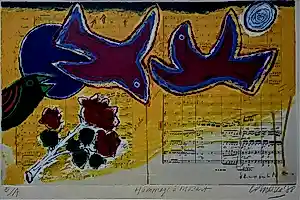 Corneille - " Hommage a Mozart " - epreuve d'artiste kopen? Bied vanaf 345!