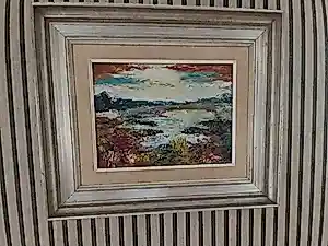 Anita van Damme - Modern Landschap Olieverf op linnen 1933 - 2014 kopen? Bied vanaf 105!
