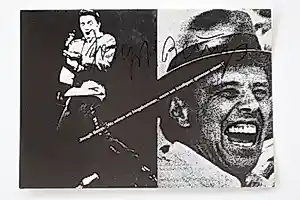 Joseph Beuys - JOSEPH BEUYS: Karte "Elvis - Beuys", 1978, signiert kopen? Bied vanaf 90!