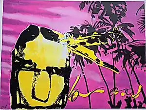 Herman Brood - Pink Indian (incl certificaat) kopen? Bied vanaf 279!