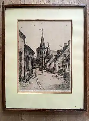 Jan Heesters - R.K. kerk te Schijndel, gezien vanuit de Pompstraat kopen? Bied vanaf 30!