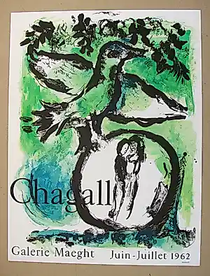 Marc Chagall - GALERIE MAEGHT - MOURLOT 1962 kopen? Bied vanaf 200!