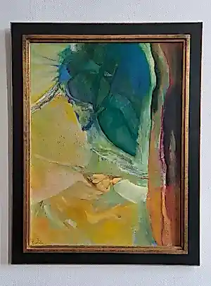 Lucia Bezemer - Kleurrijk schilderij kopen? Bied vanaf 250!