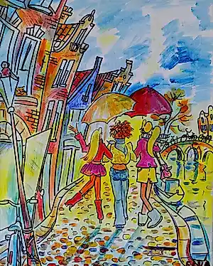 Elva Polyakova - Walk in Amsterdam kopen? Bied vanaf 20!