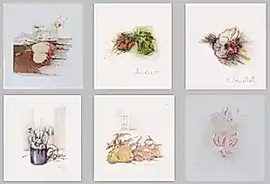 Anneke Pinckernelle - e.a: zes zeefdrukken: Diverse Composities | GRATIS VERZENDING kopen? Bied vanaf 35!