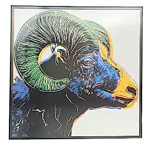 Andy Warhol - Bighorn Ram kopen? Bied vanaf 1100!