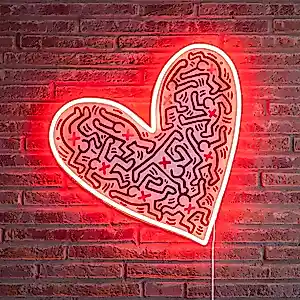 Keith Haring - "Dance Love" Yellowpop Neonlight kopen? Bied vanaf 250!