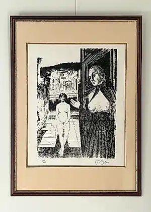 Paul Delvaux - La Reine de Saba - 1982 kopen? Bied vanaf 850!