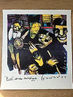 Herman Brood - Bird at the Hothouse (incl certificaat) kopen? Bied vanaf 595!