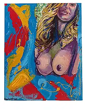 Peter Klashorst - Sexy Blondine kopen? Bied vanaf 320!