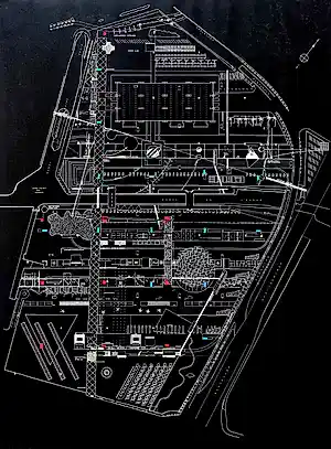 Rem Koolhaas - Parc de la Villette, zeefdruk kopen? Bied vanaf 1100!