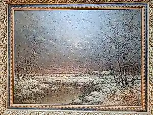 Albert Buikema - Winterlandschap kopen? Bied vanaf 125!