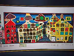 Friedensreich Hundertwasser - Het Werk; doet pijn om met de liefde te wachten als de liefde ergens anders is. kopen? Bied vanaf 60!