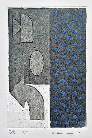 Thomas Ankum - ets, oplage 2 ex., Z.T. 1993 gesigneerd/genummerd, mint kopen? Bied vanaf 60!