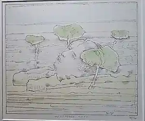 Co Westerik - ‘Meisje, water en planten’, kopen? Bied vanaf 225!