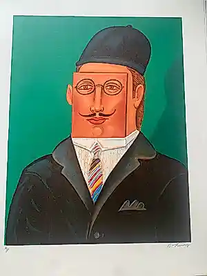 Benjamin Levy - Man with Tie kopen? Bied vanaf 50!