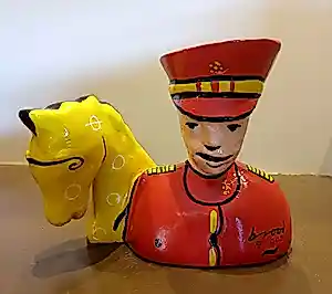 Herman Brood - beeld: Huzaar (oplage slechts 100 stuks, met certificaat Xandra Brood)) kopen? Bied vanaf 225!