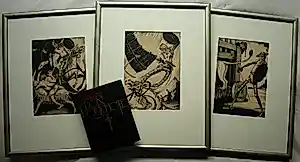 Albert Hahn - 3 Originele inkttekeningen voor het boek ‘Don Quichote’ uit 1930 kopen? Bied vanaf 500!