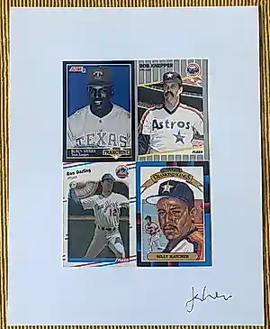 Jan Henderikse - "Topps" 2018 collage op papier 27,5 x 22 cm + publicatie "Kaleidoscopia" kopen? Bied vanaf 30!
