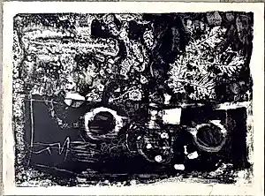 Antoni Clave - La feuille — Lithographie originale signée — Épreuve d'artiste kopen? Bied vanaf 595!