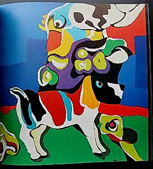 Karel Appel - Boek: Het gezicht van/the face of Karel Appel - 1977 (hand gesigneerd!) kopen? Bied vanaf 100!