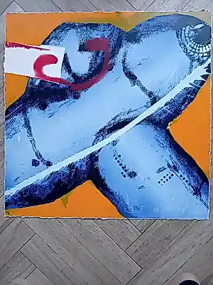 Herman Brood - Kleurenzeefdruk JUMBO Handgesigneerd kopen? Bied vanaf 20!