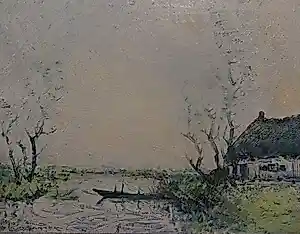 Simon Kramer - Waterlandschap kopen? Bied vanaf 35!