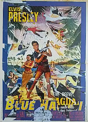 Mimmo Rotella - Blue Hawaii (Elvis), kopen? Bied vanaf 349!