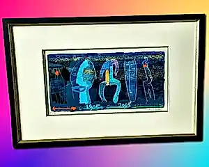 Ad van Bokhoven - Giclee-Kunstdruck "Rotary 100" Handsigniert Limitiert 6/100 mit Zertifikat kopen? Bied vanaf 60!