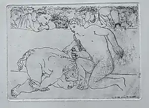 Pablo Picasso - Minotaure vaincu (naar Bloch 197, Suite Vollard) kopen? Bied vanaf 20!