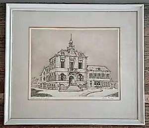 Cor van der Woerd - 't Oude stadhuis van Hengelo(o) kopen? Bied vanaf 30!