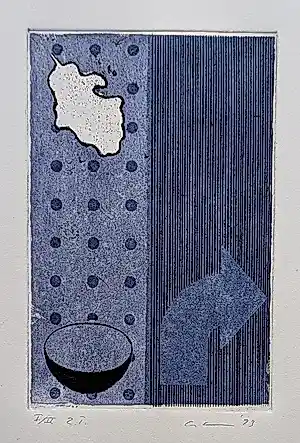 Thomas Ankum - Zonder Titel, ets, oplage 2 ex., 1993 gesigneerd/genummerd, mint. kopen? Bied vanaf 54!
