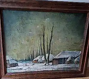 Felix De Block - Winterlandschap kopen? Bied vanaf 95!