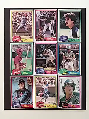 Jan Henderikse - baseball plaatjes - print - oplage D/Z - gesigneerd. kopen? Bied vanaf 40!